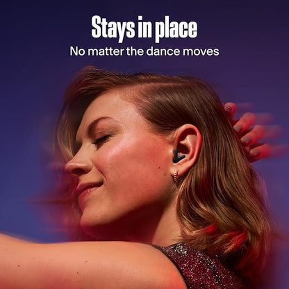 Alpine Tune Earplugs, Concert Ear Plugs for Noise Reduction, High Fidelity Music Quality, 19dB Hearing Protection with Crystal Clear Sound, Incl. 4 Sizes, for Parties, Raves, Festivals & Clubs, Black