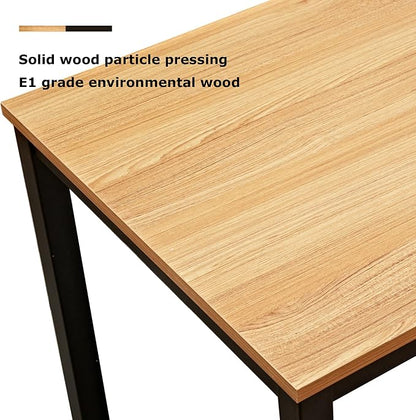SogesHome 63inches Computer Desk PC Desk Office Desk Workstation for Home Office Use Writing Table, Teak