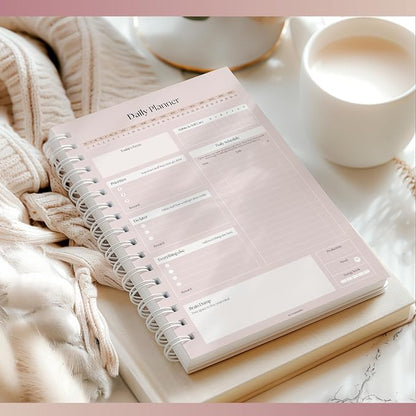 ADHD Daily Planner for Neurodivergent Adults - Productivity Daily Planner & Task Management to Stay Organized and Focused (Lux)
