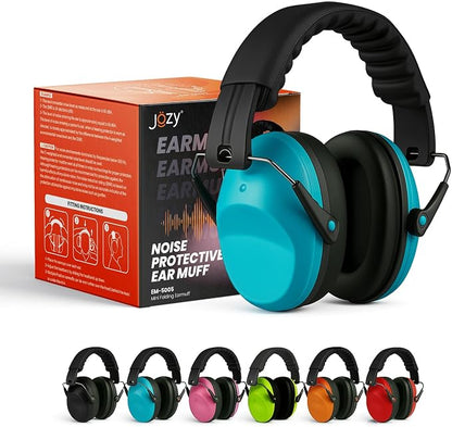Jozy Noise Canceling Headphones for Kids, SNR 26dB Ear Protection for Autism, Sound Proof Sensory Muffs for Hearing, Concerts