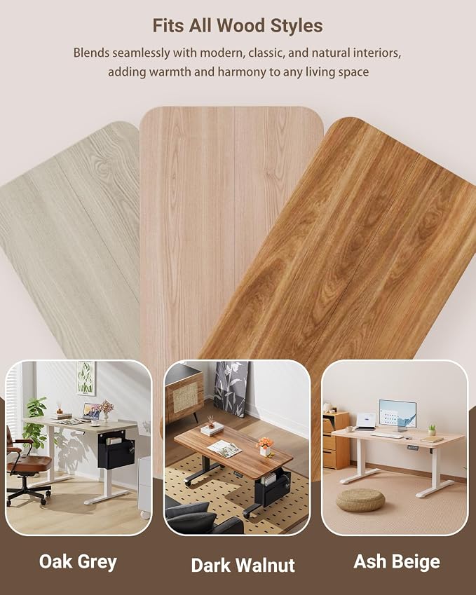 Coffee Table, Height Adjustable Electric Coffee Table with Storage Bag Lift Tabletop Dining Table Office Table with Lockable Wheels for Living Room (Natural Maple Look, 40 x 24 Inches)