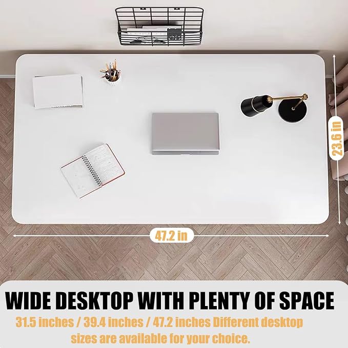 Modern Desk 47.2 Inch Computer Table Simple Style Office Writing Desk Industrial Office Table