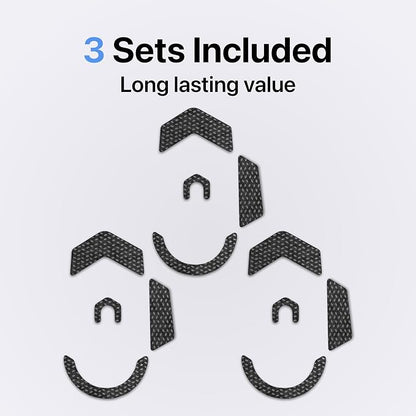 Adhesive Mouse Pad, 3 Pack - Minimalist Mousepad for Logitech G502 X (wireless)