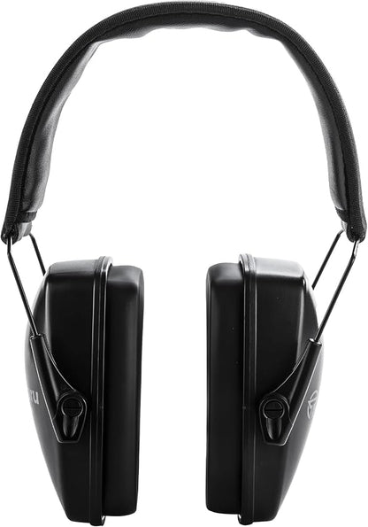 SHOTMUFFS A Lite – Passive Shooting Ear Protection Earmuffs | NRR 25dB, Memory foam ear cushion, Padded headband, Compact folding design, Ergonomic design, Comfortable