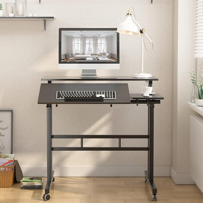 soges US1-101-2BK-CA1 Workstation, Black
