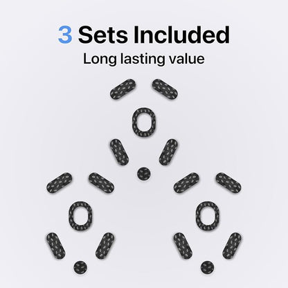 Adhesive Mouse Pad, 3 Pack - Minimalist Mousepad for Logitech G305 LIGHTSPEED / G304