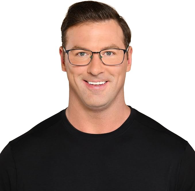 Foster Grant Men's Braydon Multifocus Reading Glasses