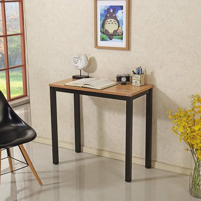 Need Small Computer Desk 31-1/2" Sturdy and Heavy Duty Writing Desk for Small Spaces and Small Desk Study Table Laptop Desk- AC3BB-80-40