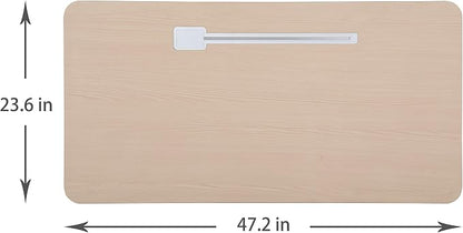 ApexDesk 47" Computer Desk, Modern Simple Style Desk for Home Office, Study Student Writing Desk - Oak