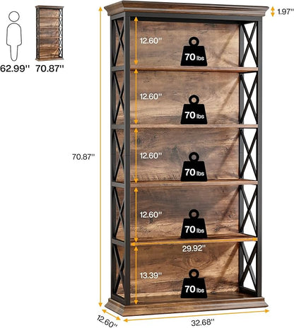 LITTLE TREE 5-Tier Bookcase