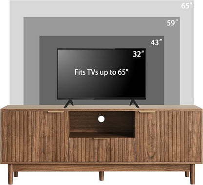 TV Stand and Coffee Table Set of 2, Lift Top Coffee Table with Storage, TV Console Table Living Room Table Sets for Living Room, Bedroom, Home Office, Walnut