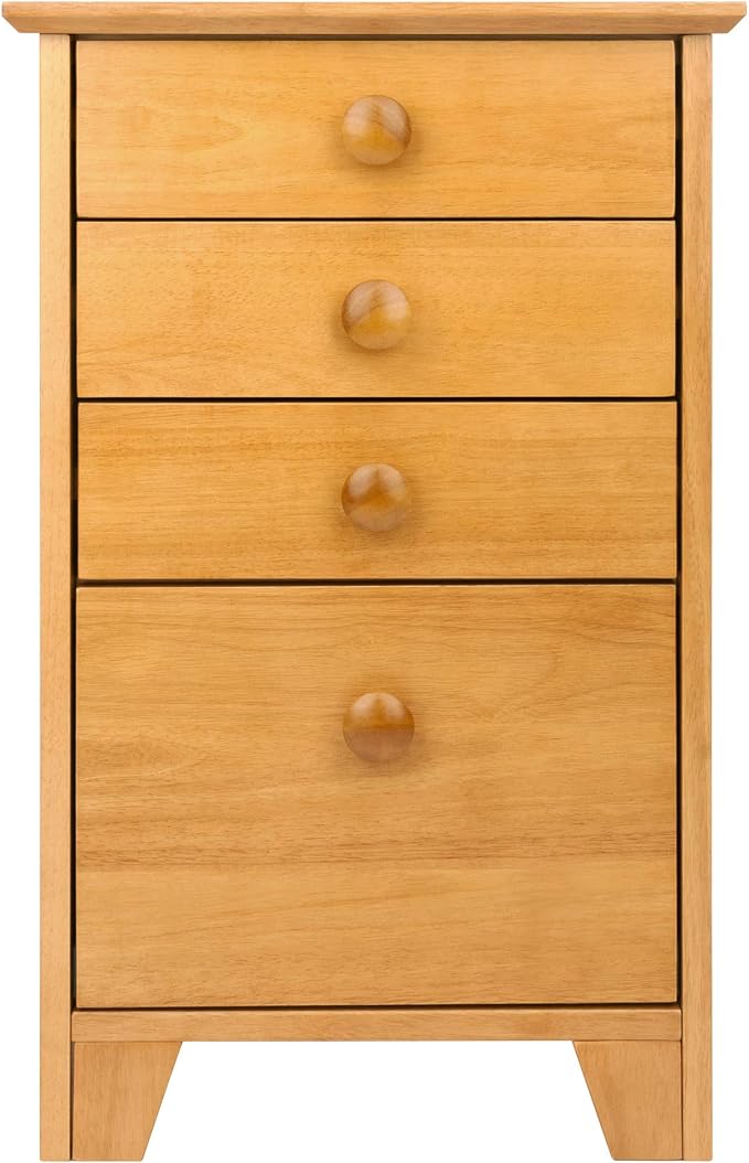 Winsome Studio File Cabinet, Honey
