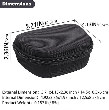 Aenllosi Hard Case Replacement for Logitech HD Pro Webcam fits C920/ C930e/C922 (Black)