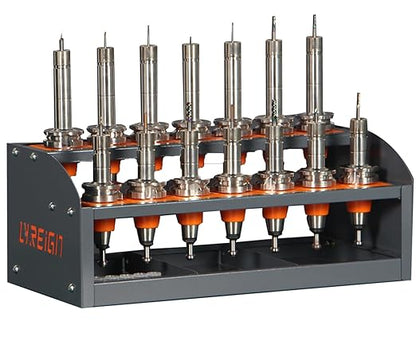 CAPTO Tool Cart CNC, CNC Tool Holder on Desktop Randomly Placed, CNC Tool Carts Small, CNC Tool Cabinet， Easy and Convenient CNC Tool Storage CNC Tools Cart(CAPTO All Series)