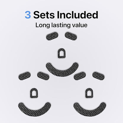 Adhesive Mouse Pad, 3 Pack - Minimalist Mousepad for Razer Viper V2 Pro