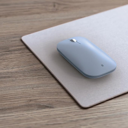 Incase Modern Mobile Mouse – Designed by Microsoft – Lightweight, Precision Navigation, Right/Left Hand Use, Scroll Wheel, BlueTrack Technology, Wireless Bluetooth for Mac/Windows/8/10/11 (Ice Blue)