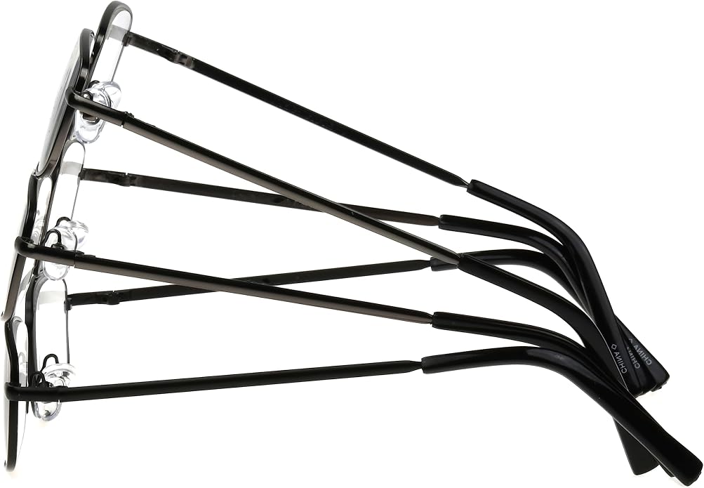 Foster Grant Men's Council 3 PK Rectangular Reading Glasses
