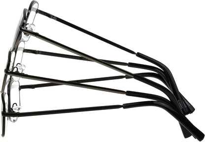 Foster Grant Men's Council 3 PK Rectangular Reading Glasses