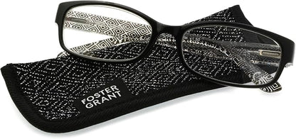 Foster Grant Women's Kyra Square Reading Glasses