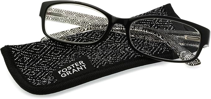 Foster Grant Women's Kyra Square Reading Glasses