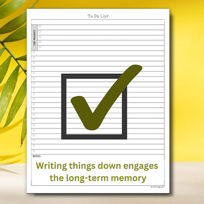 Life Charge To Do List Notepads for Work, Daily Checklist Planner Pads with Priority & Notes, Task Organizer & Productivity Planner, Multiple Sizes & Layouts