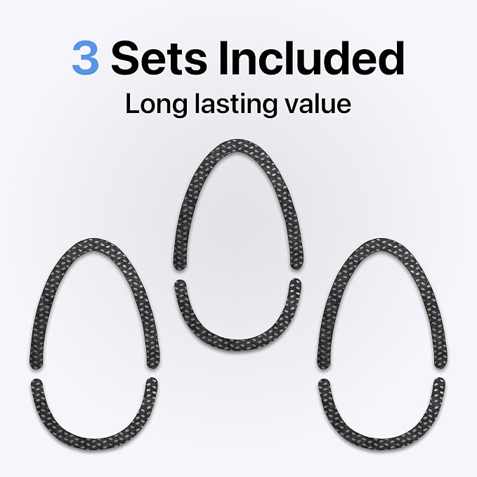 Adhesive Mouse Pad, 3 Pack - Minimalist Mousepad for Logitech Lift