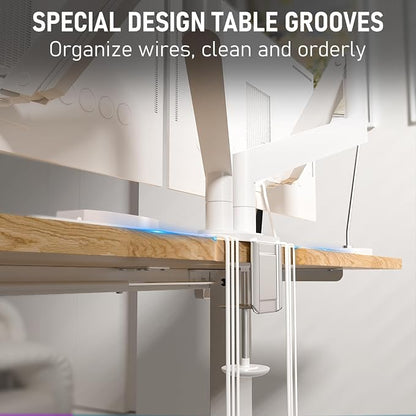 40 * 24 Electric Standing Desk, Adjustable Height Sit Stand Up Desk, Motorized Home Office Computer Gaming Workstation Desk
