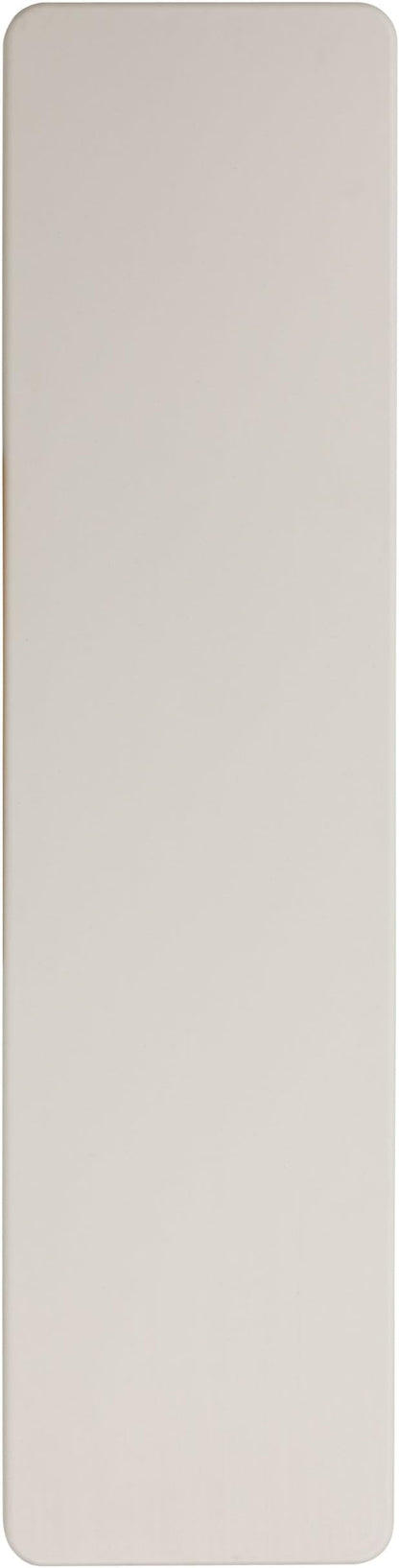 Flash Furniture Kathryn 6' Rectangular Plastic Folding Table, Long Plastic Foldable Table for Indoor/Outdoor Events, White
