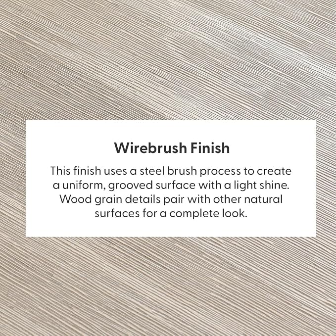 Plank+Beam 72 Inch Farmhouse Dining Table, Solid Wood Rustic Kitchen Table, Large Wooden Rectangular Dinner Table for Dining Room, Home Office, Living Room Furniture, Easy Assembly, Seashell Wirebrush