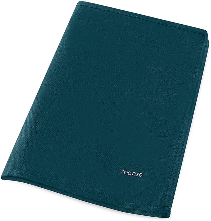 MOSISO Monitor Dust Cover 22, 23, 24, 25 inch Anti-Static Dustproof LCD/LED/HD Panel Case Computer Screen Protective Sleeve Compatible with iMac 24 inch, 22-25 inch PC, Desktop and TV, Teal Green