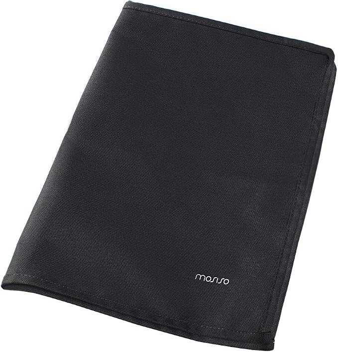 MOSISO Monitor Dust Cover 32, 33, 34, 35 inch Anti-Static Dustproof LCD/LED/HD Panel Case Computer Screen Protective Sleeve Compatible with 32-34 inch PC, Desktop and TV, Black
