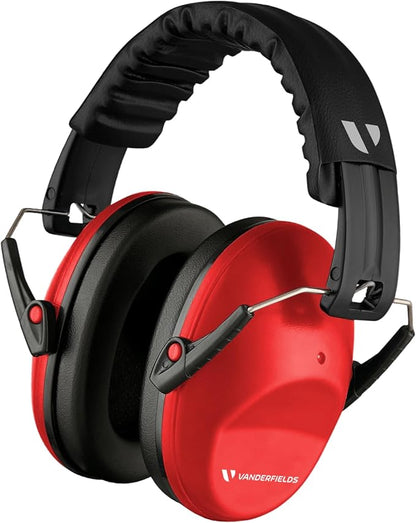 Vanderfields Hearing Protection Ear Muffs - Over 31 dB (2K Hz) Broad Noise Cancelling Sound Reduction Earmuffs for Kids 3-12