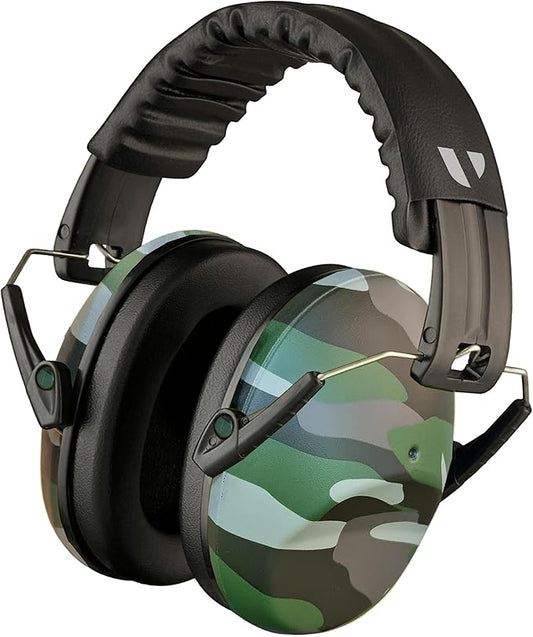 Vanderfields - Hearing Protection Ear Muffs - Over 31 dB (2K Hz) Broad Noise Cancelling Sound Reduction - Adults & Teens