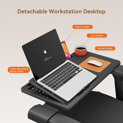 Newtral Office Chair Ergonomic with Footrest, Auto-Following Lumbar Support, High Back Desk Chair with 4D Armrest,136° Tilt Lock, Adjustable Seat Depth & Height