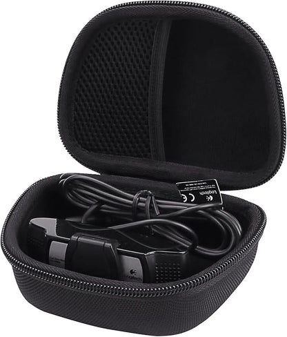 Aenllosi Hard Case Replacement for Logitech HD Pro Webcam fits C920/ C930e/C922 (Black)