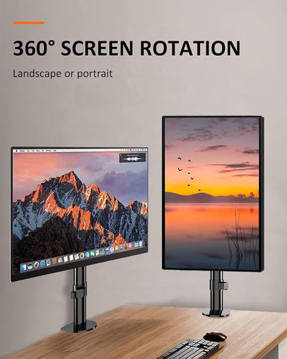 Suptek Single Monitor Mount, Adjustable Monitor Arm Desk Mount Stand for 1 / One Screen up to 32 inch Screen(MD9401)