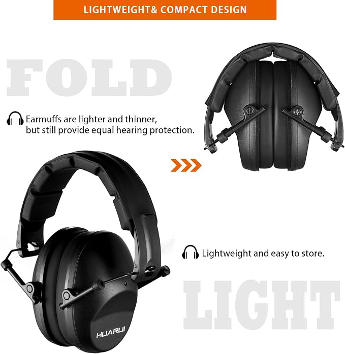 Ear Protection noise cancelling headphones For Adults, Children, Sensory Autism Hearing Protection Safety Earmuffs