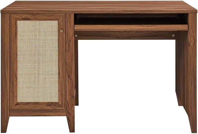 Modway Soma Desk, Walnut, 47"