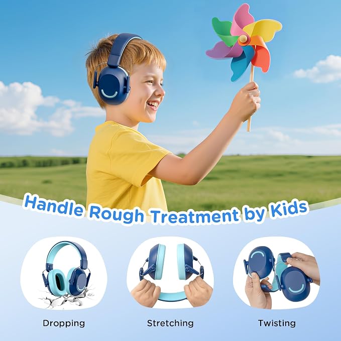Link Dream Ear Protection Ear Muffs for Kids Toddler Noise Cancelling Reduction SNR 30dB for Show, Concert, Events, Fireworks