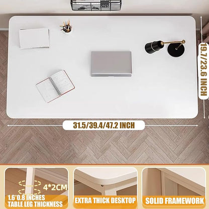 Modern Desk 47.2 Inch Computer Table Simple Style Office Writing Desk Industrial Office Table
