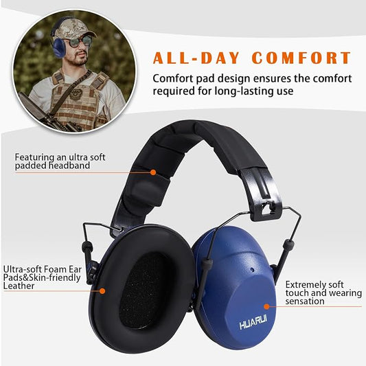 Ear Protection noise cancelling headphones For Adults, Children, Sensory Autism Hearing Protection Safety Earmuffs