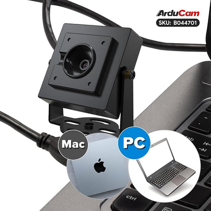 Arducam 8MP USB Camera Module with HDR, Autofocus Lightburn Camera, USB 2.0 Webcam with Multiple preset AI Resolutions for Raspberry Pi, Windows, Linux, Android, Mac OS