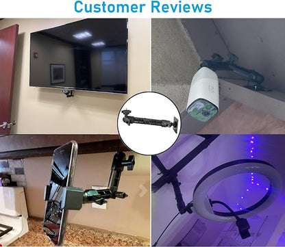 Brio Webcam Mount, Wall Stand Holder Compatible with Logitech C920x C925e C922x C920 C930e C615 Brio StreamCam MX-Brio 4K Webcams
