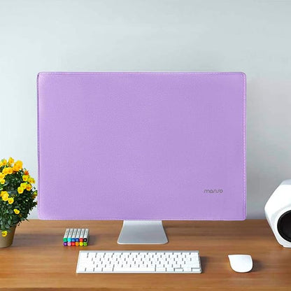MOSISO Monitor Dust Cover 26, 27, 28, 29 inch Anti-Static Dustproof LCD/LED/HD Panel Case Computer Screen Protective Sleeve Compatible with iMac 27 inch, 26-29 inch PC, Desktop and TV, Purple