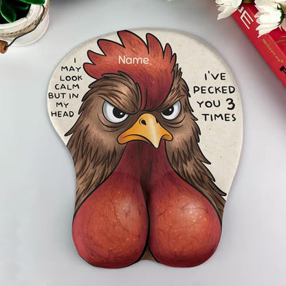 Custom Face Funny & Naughty Personalized Photo 3D Mouse Pad, Custom Face Sexy Body 3D Mouse Pads for Naughty Couple Funny Coworkers Troll, 3D Mouse Pads Adult Jokes Gifts for Couple Coworker Troll (4)