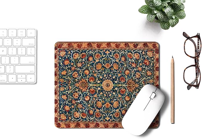 William Morris Carpet Mouse Pad