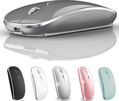 Bluetooth Mouse for iPad pro iPad Air Mac MacBook Pro MacBook Air MacBook Laptop Chromebook Win8/10/11 HP DELL PC