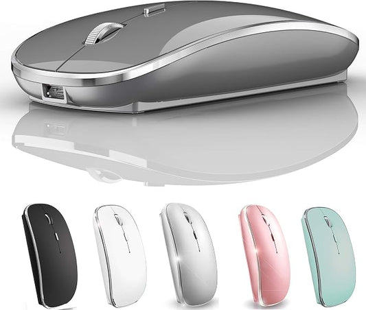 Bluetooth Mouse for iPad pro iPad Air Mac MacBook Pro MacBook Air MacBook Laptop Chromebook Win8/10/11 HP DELL PC