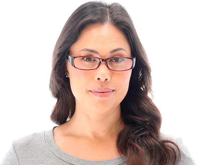 SAV Eyewear (Select-A-Vision) Victoria Klein Fashion Rectangular Reading Glasses 7021 Pink, 2.00