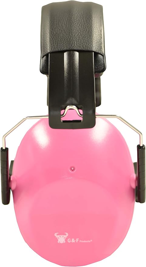 Earmuff hearing protection with low profile passive folding design 26dB NRR and reduces up to 125dB